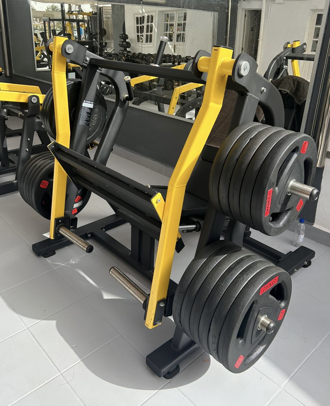 Professional leg press machine
